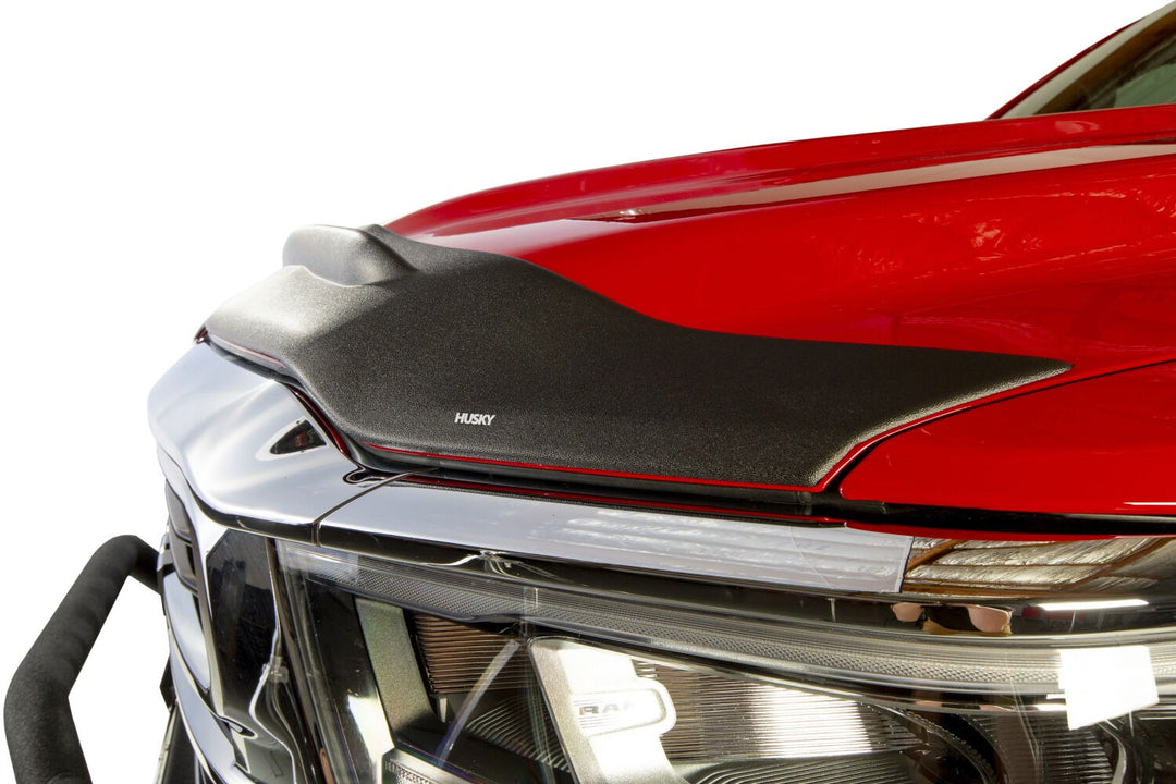 Husky Liners Aeroskin II Matte Black Hood Protector for Ram 1500 (2019-2026) – Low Profile, Raised Lip Design