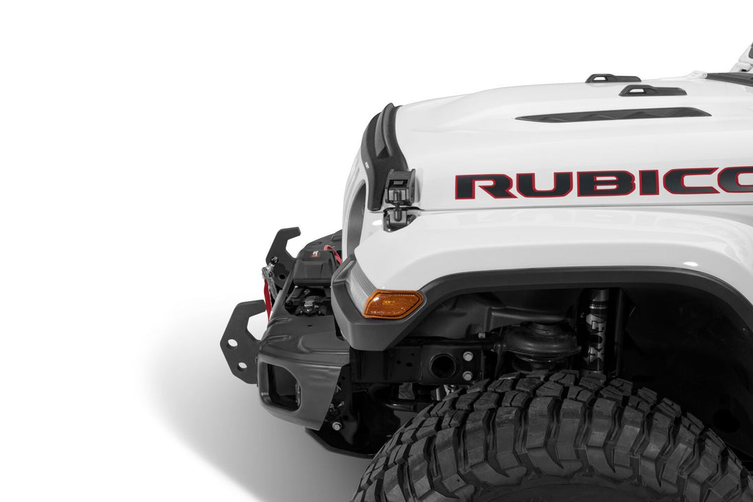 Husky Liners Aeroskin II Matte Black Hood Protector for Jeep Wrangler JK & Gladiator 2018-2023