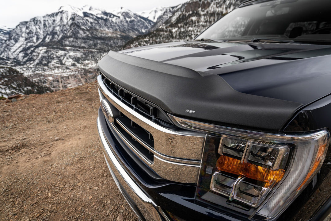 Husky Liners Aeroskin II Hood Protector Matte Black for Ford F-150 (2021-2026)