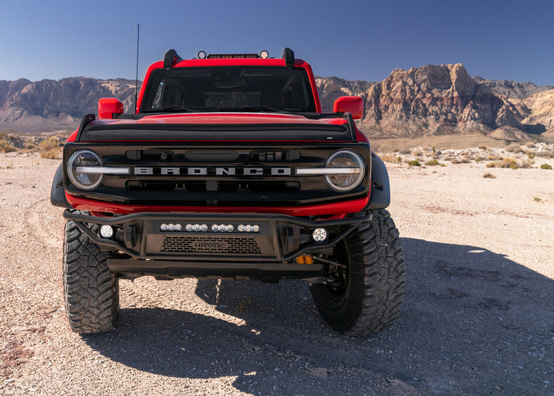 Husky Liners Aeroskin II Hood Protector Matte Black for Ford Bronco (2021-2026)