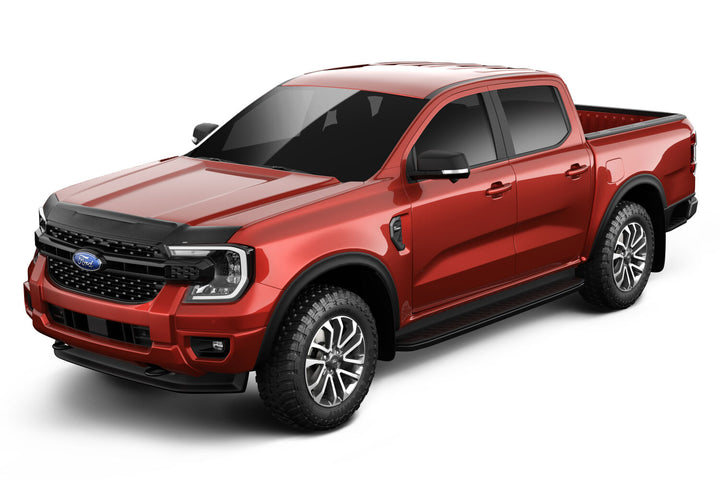Husky Liners Aeroskin II Hood Protector Matte Black for Ford Ranger (2019-2023)