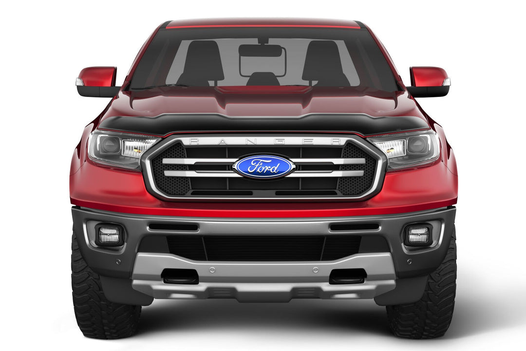 Husky Liners Aeroskin Flush Mount Dark Smoke Hood Protector for 2019-2023 Ford Ranger
