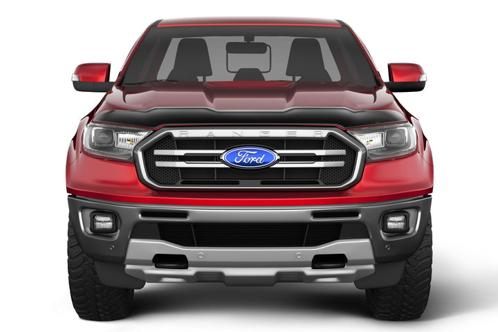 Husky Liners Aeroskin Flush Mount Dark Smoke Hood Protector for 2019-2023 Ford Ranger