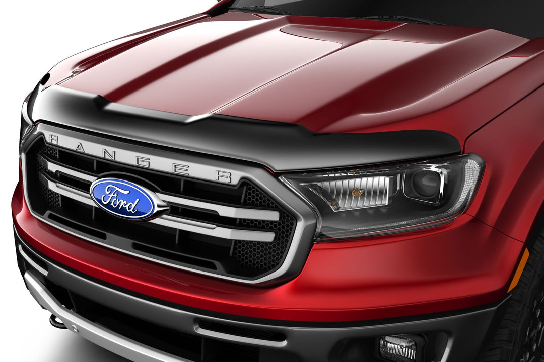 Husky Liners Aeroskin Flush Mount Dark Smoke Hood Protector for 2019-2023 Ford Ranger