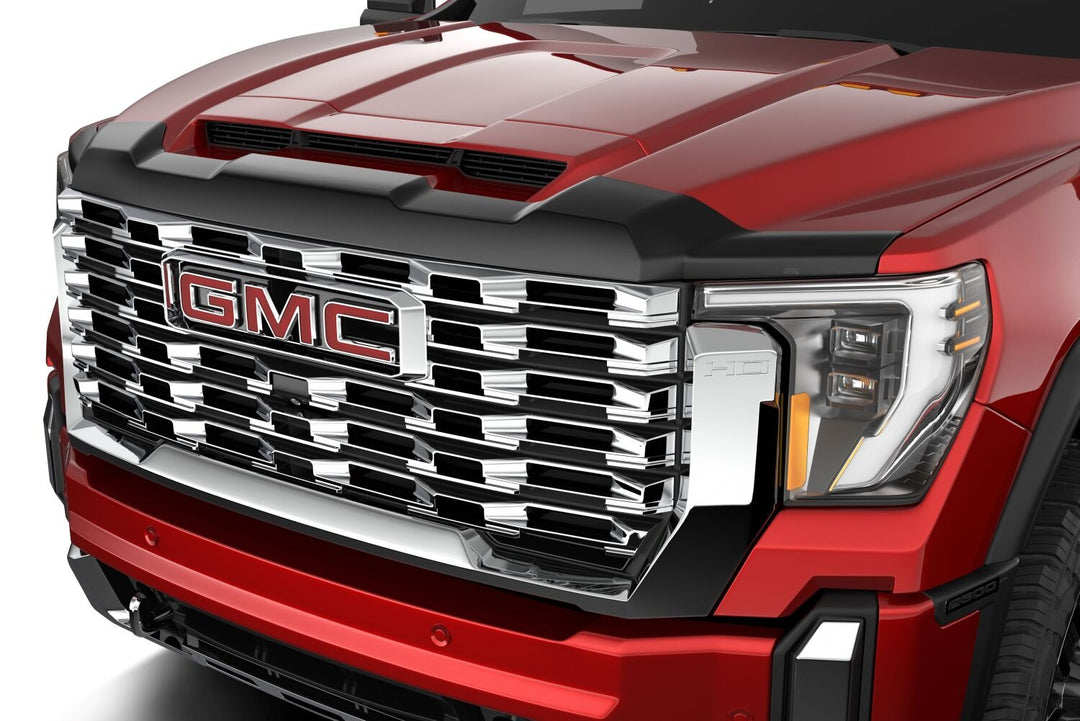 Husky Liners Aeroskin Flush Mount Smoke Hood Protector for 2024-2026 GMC Sierra 2500/3500 HD