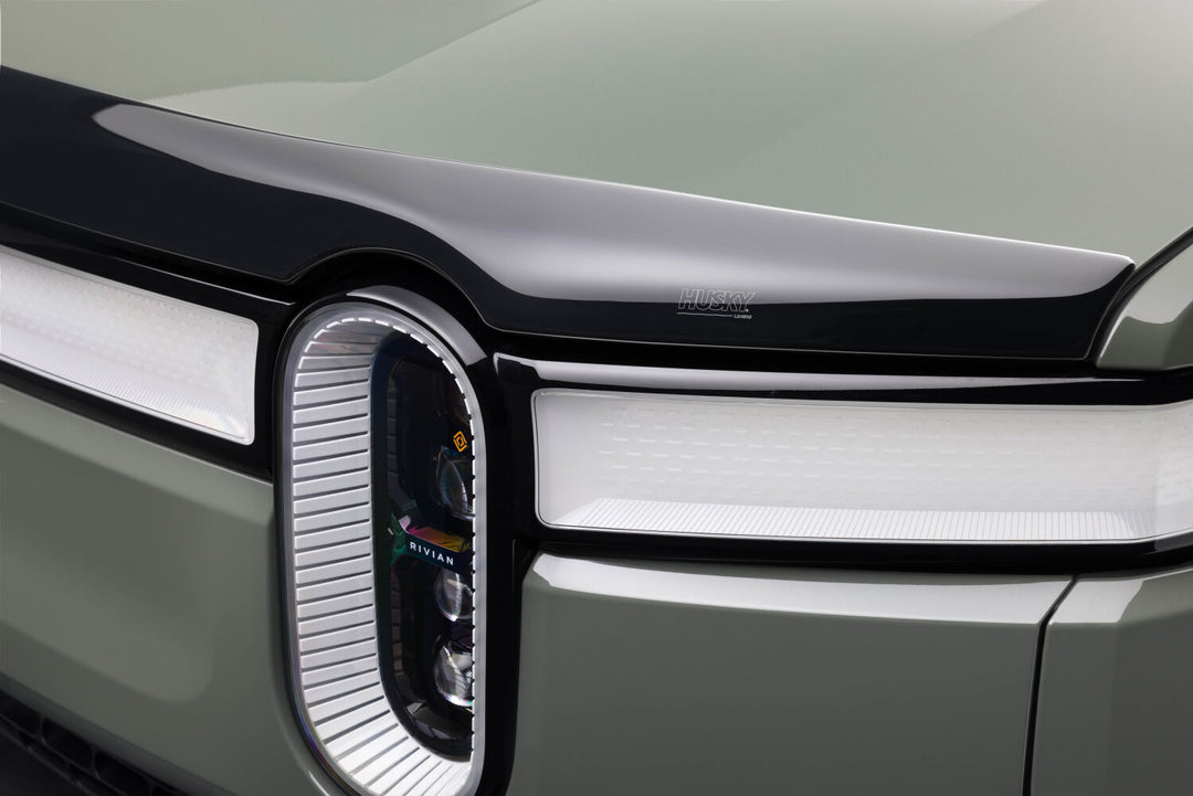 Husky Aeroskin Flush Mount Dark Smoke Hood Protector for Rivian R1T