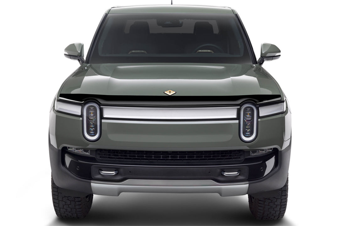 Husky Aeroskin Flush Mount Dark Smoke Hood Protector for Rivian R1T