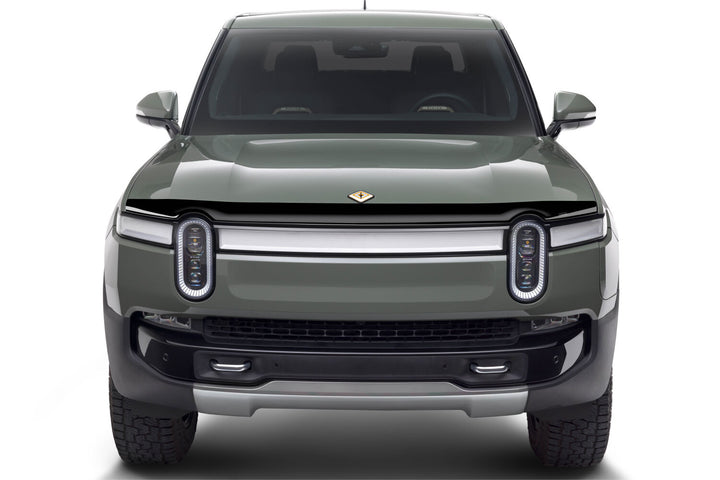 Husky Aeroskin Flush Mount Dark Smoke Hood Protector for Rivian R1T