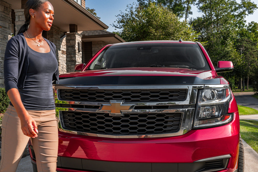 Husky Liners Aeroskin Hood Protector Smoke for Chevy Tahoe 2015-2019