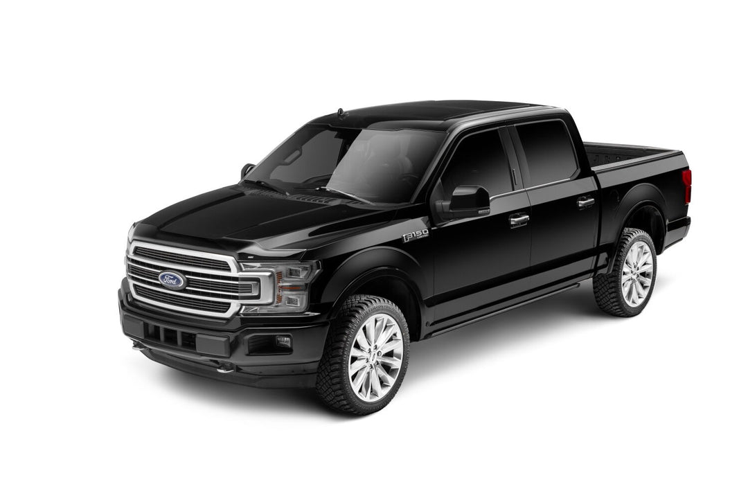 Husky Liners Aeroskin Flush Mount Dark Smoke Hood Protector for 2015-2020 Ford F-150 and Raptor