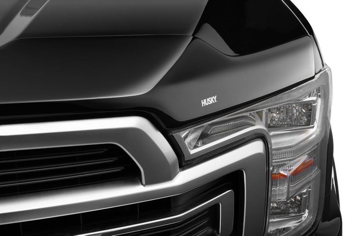 Husky Liners Aeroskin Flush Mount Dark Smoke Hood Protector for 2015-2020 Ford F-150 and Raptor