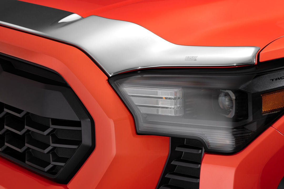Husky Liners Aeroskin Hood Protector Chrome for Toyota Tacoma and 4Runner 2024-2026