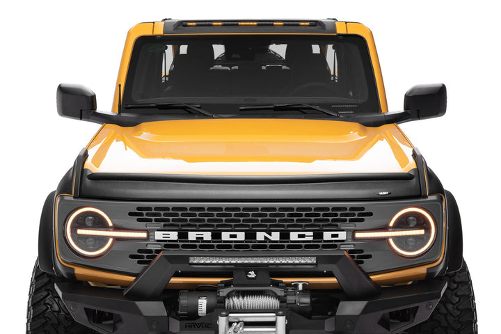 Husky Liners Aeroskin II Hood Protector Matte Black for Ford Bronco Sport (2021-2026)
