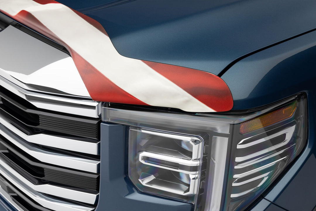 Husky Liners Hood Shield Eagle with Flag Design 2818837 for GMC Yukon and Yukon XL
