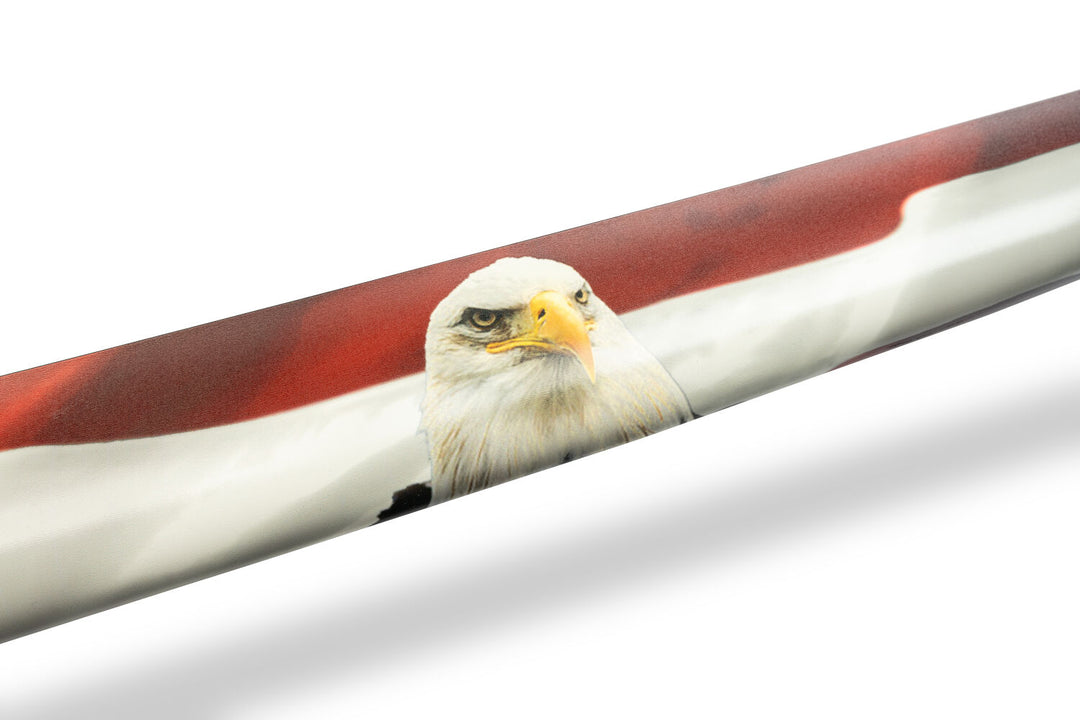 Husky Liners Eagle American Flag Hood Shield for GMC Sierra 1500 2014-2019 - Part 2818131