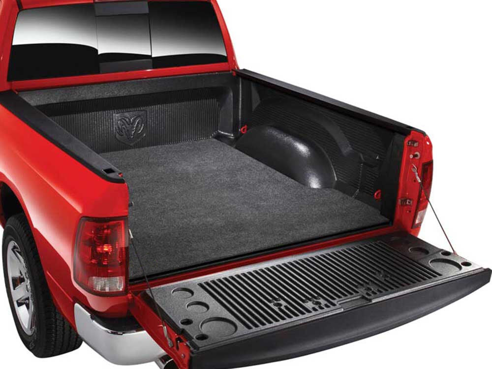 Husky Liners Universal Bed Mat - HBMX00D, Heavy-Duty Polypropylene Truck Bed Liner with Non-Skid Surface