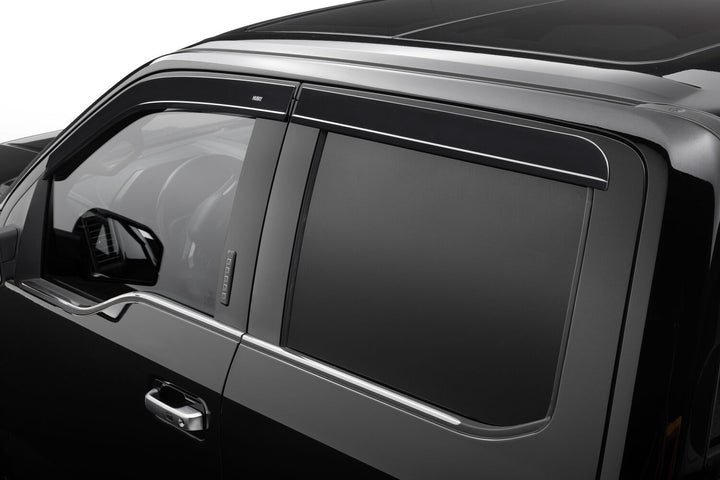 Husky Liners 2854044 Low Profile Dark Smoke Ventvisor Side Window Deflector for Ford F-150 and Super Duty Models