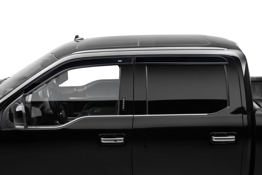 Husky Liners 2854044 Low Profile Dark Smoke Ventvisor Side Window Deflector for Ford F-150 and Super Duty Models