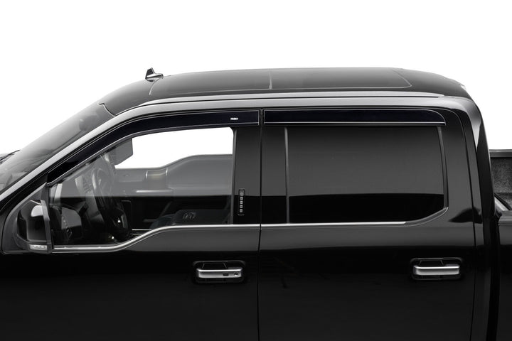 Husky Liners 2854044 Low Profile Dark Smoke Ventvisor Side Window Deflector for Ford F-150 and Super Duty Models