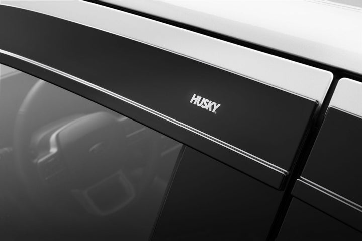 Husky Liners 2854044 Low Profile Dark Smoke Ventvisor Side Window Deflector for Ford F-150 and Super Duty Models