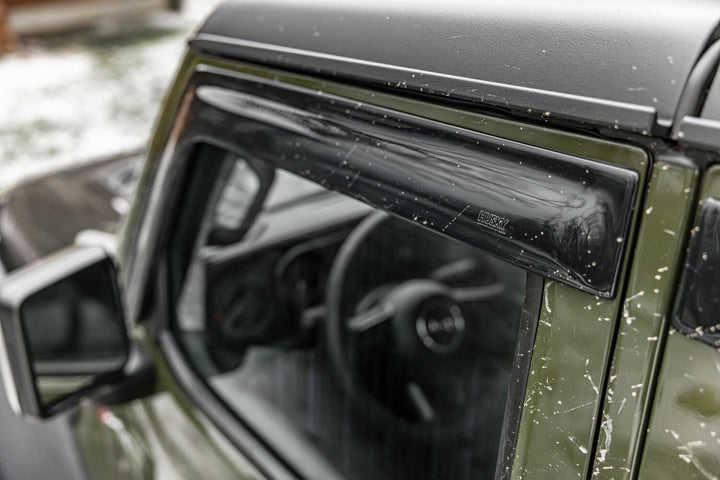 Husky Liners 2854066 Low Profile Ventvisor Smoke for Jeep Wrangler Unlimited (2018-2024)