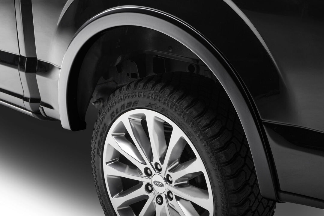 Husky Liners OE Style Fender Flares Black Smooth Finish 4-Piece Set for Ford F-150