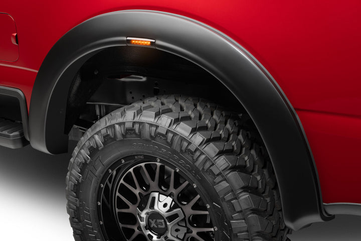Husky Liners 2802980 RVL Smooth Finish Fender Flare Set for Ford Super Duty Trucks