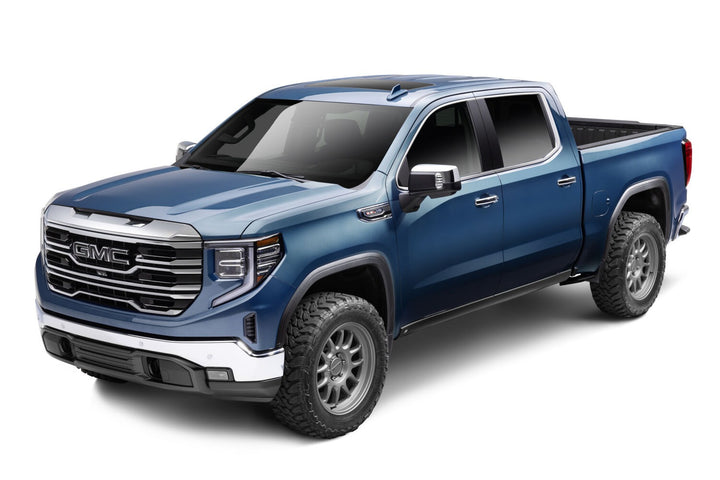 Husky Liners 2874102 Black Trail Armor Rocker Panel and Sill Plate Covers for 2019-2023 Chevrolet and GMC Silverado/Sierra 1500 Crew Cab