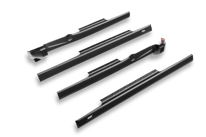 Husky Liners Black Trail Armor Rocker Panel and Sill Plate Covers for Ford F-150 and Lightning 2021-2026