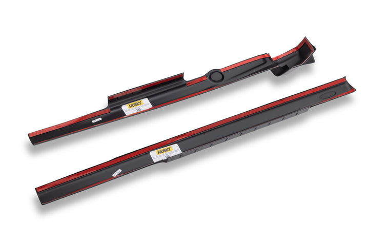 Husky Liners Black Trail Armor Rocker Panel and Sill Plate Covers for Ford F-150 and Lightning 2021-2026