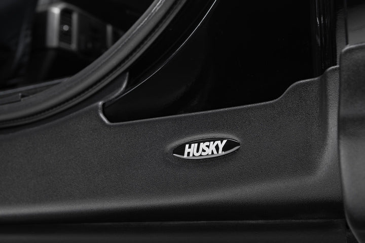 Husky Liners 2874066 Black Trail Armor Rocker Panel and Sill Plate Covers for Ford F-150, F-250, F-350, and F-450 Super Duty Crew Cab