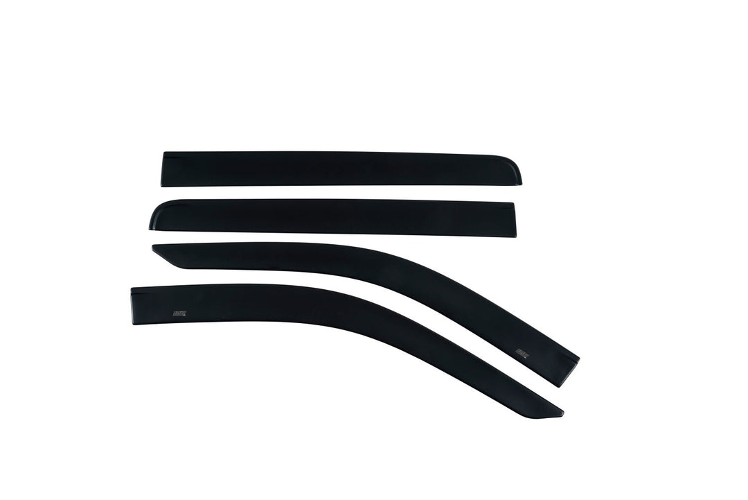 Husky Liners Low Profile Matte Black Ventvisor 4-Piece Set for Ford F-150