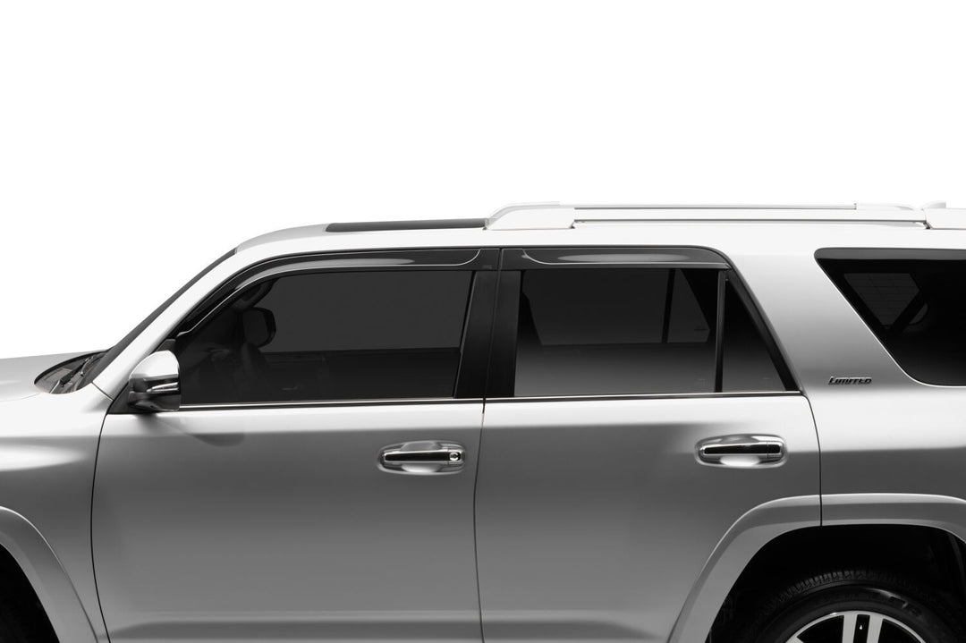 Husky Liners 2854027 Low Profile Dark Smoke Ventvisor Side Window Deflector for Toyota 4Runner (2010-2023) - 4 Piece Set