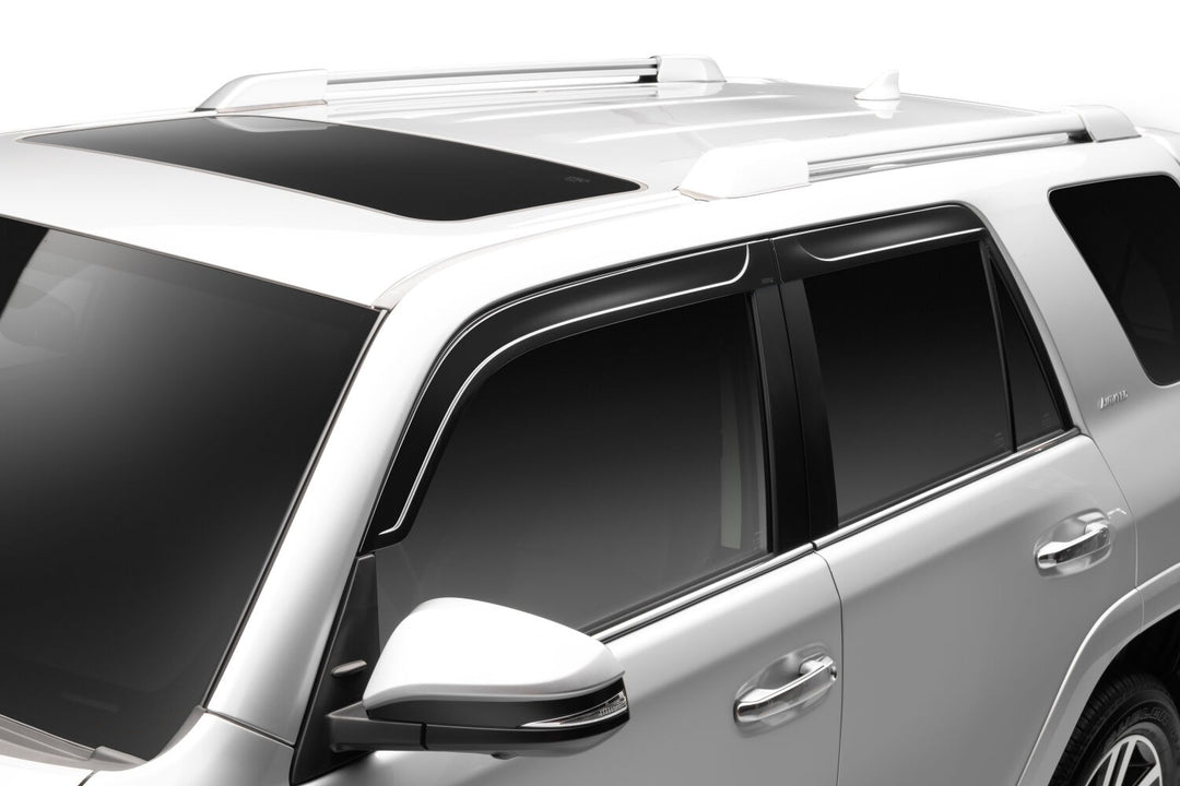 Husky Liners 2854027 Low Profile Dark Smoke Ventvisor Side Window Deflector for Toyota 4Runner (2010-2023) - 4 Piece Set