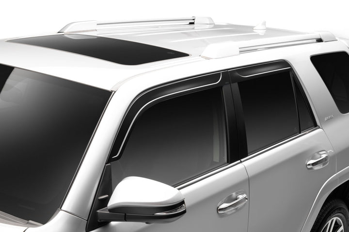 Husky Liners 2854027 Low Profile Dark Smoke Ventvisor Side Window Deflector for Toyota 4Runner (2010-2023) - 4 Piece Set