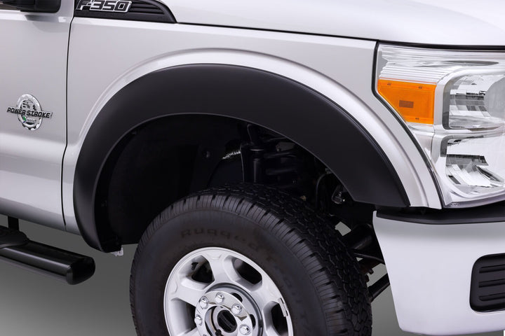 Husky Liners OE Style Fender Flares in Black Smooth Finish – 4-Piece Set for Ford Super Duty (Part #2802941)