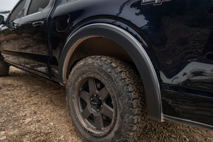 Husky Liners OE Style Fender Flares Black Smooth Finish 4-Piece Set 2802962 for Ford F-150