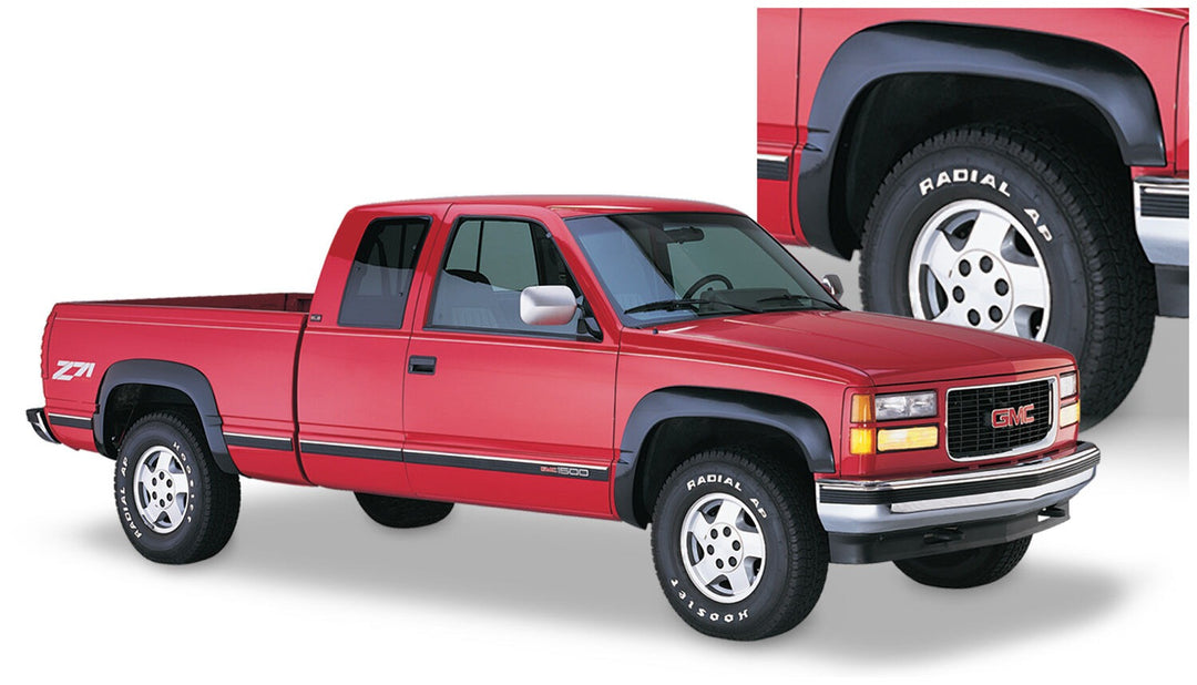 Husky Liners OE Style Fender Flares Black Smooth Finish 4-Piece Set 2804904