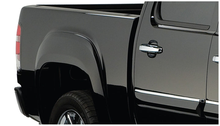 Husky Liners OE Style Fender Flares Black Smooth Finish 4-Piece Set for GMC Sierra
