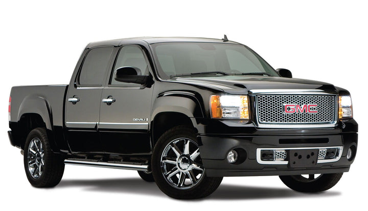 Husky Liners OE Style Fender Flares Black Smooth Finish 4-Piece Set for GMC Sierra 1500