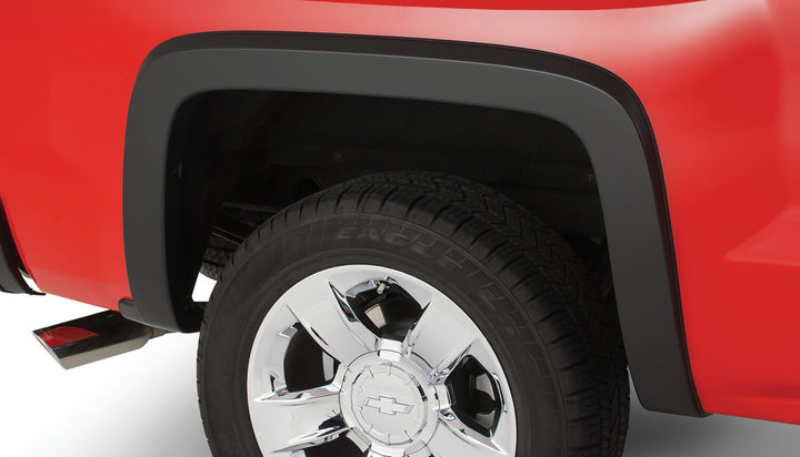 Husky Liners OE Style Fender Flares Black Smooth Finish 4-Piece Set for Chevy Silverado
