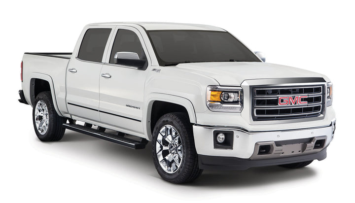 Husky Liners OE Style Fender Flares Black Smooth Finish 4-Piece Set for GMC Sierra 1500