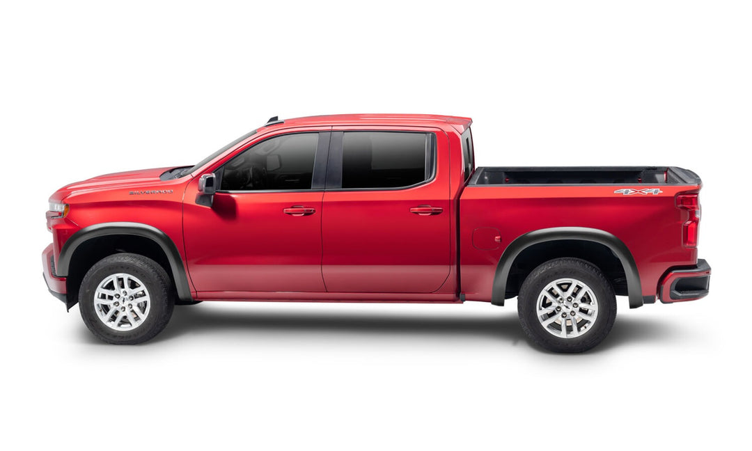 Husky Liners OE Style Fender Flares Black Smooth Finish 4-Piece Set for Chevrolet Silverado 1500