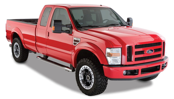 Husky Liners OE Style Fender Flares Black Smooth Finish 4-Piece Set for Ford Super Duty 2008-2010