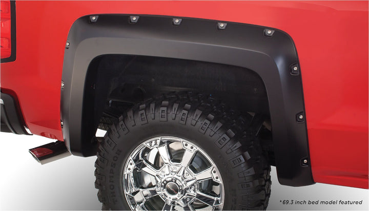 Husky Liners Pocket Style Fender Flare Set 2804957 for Chevrolet Silverado (2014-2017)