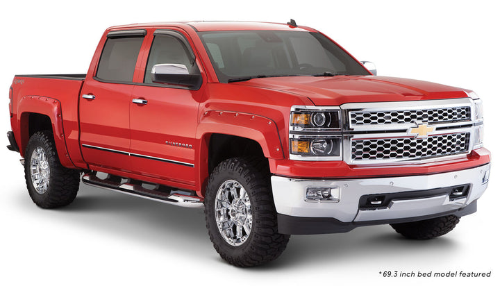 Husky Liners Pocket Style Fender Flare Set 2804957 for Chevrolet Silverado (2014-2017)