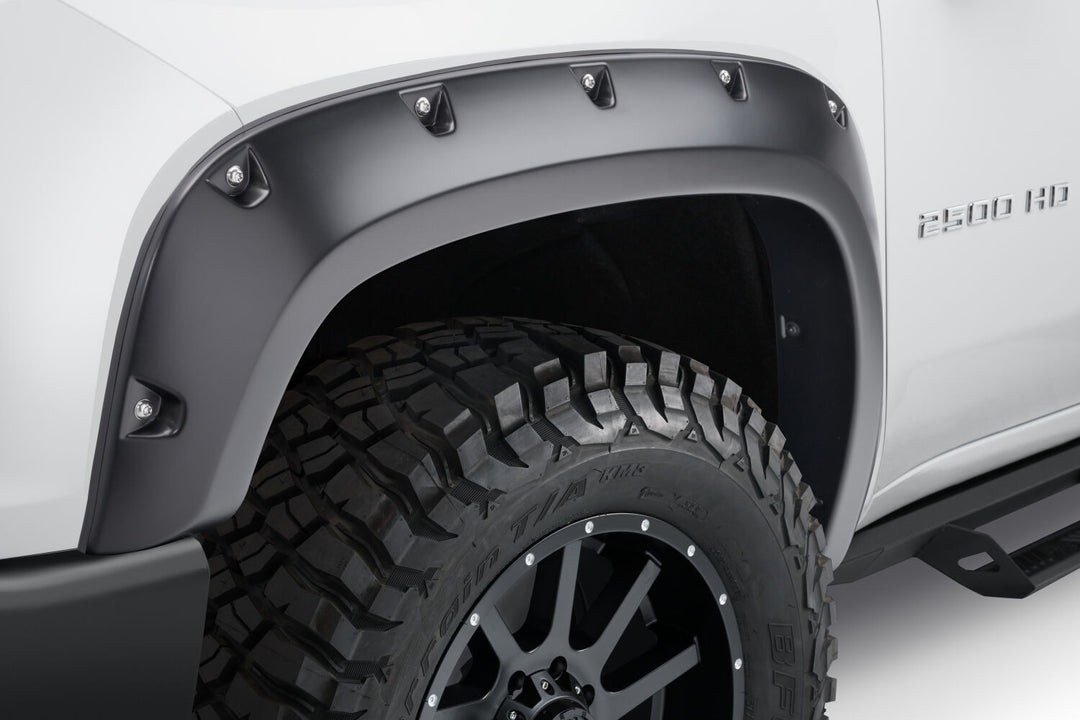 Husky Liners Pocket Style Fender Flare Set 2804982 for Chevrolet Silverado 2500HD & 3500HD