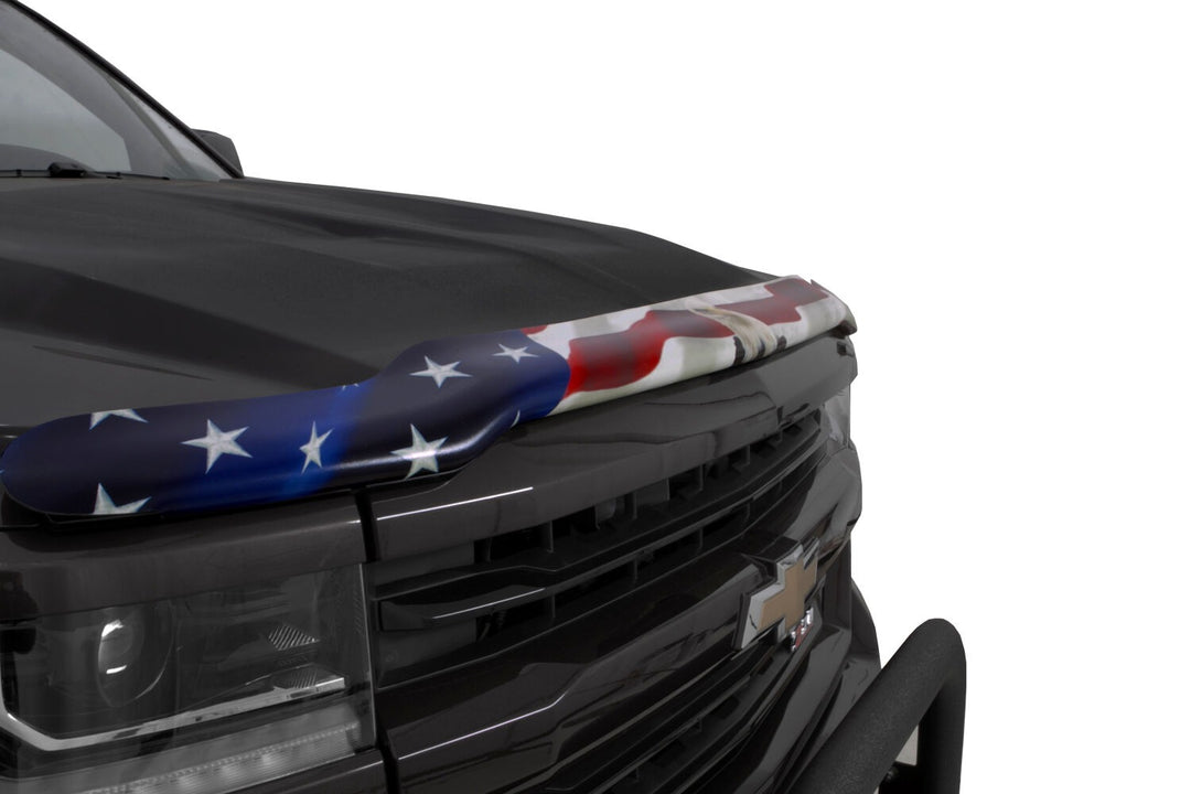 Husky Liners Hood Shield Eagle with Flag Design for Ford F-150 2015-2020