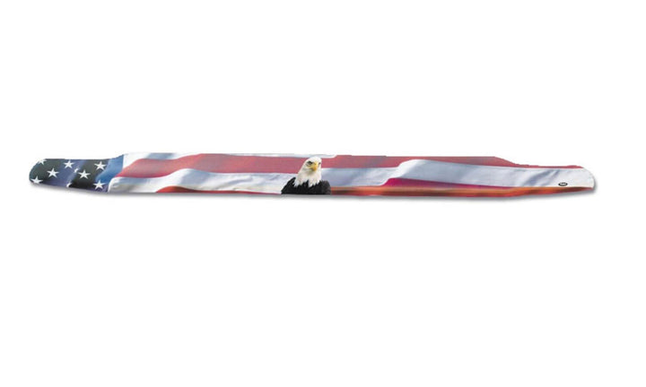 Husky Liners Hood Shield Eagle with Flag Design 2818947 for GMC Sierra HD