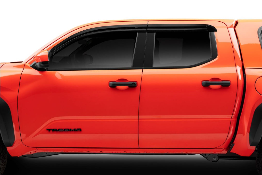 Husky Liners 2854135 Low Profile Side Window Deflector for 2024-2026 Toyota Tacoma, 4-Piece Smoke
